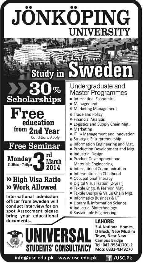 Jonkoping-University-Sweden-Admissions-2014